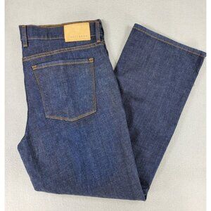 Mott & Bow Jeans Adult 38x30 Blue Denim Stretch Straight Fit Wash Casual Mens